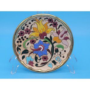 Ceramicas Sevilla Decorative 24k Plate